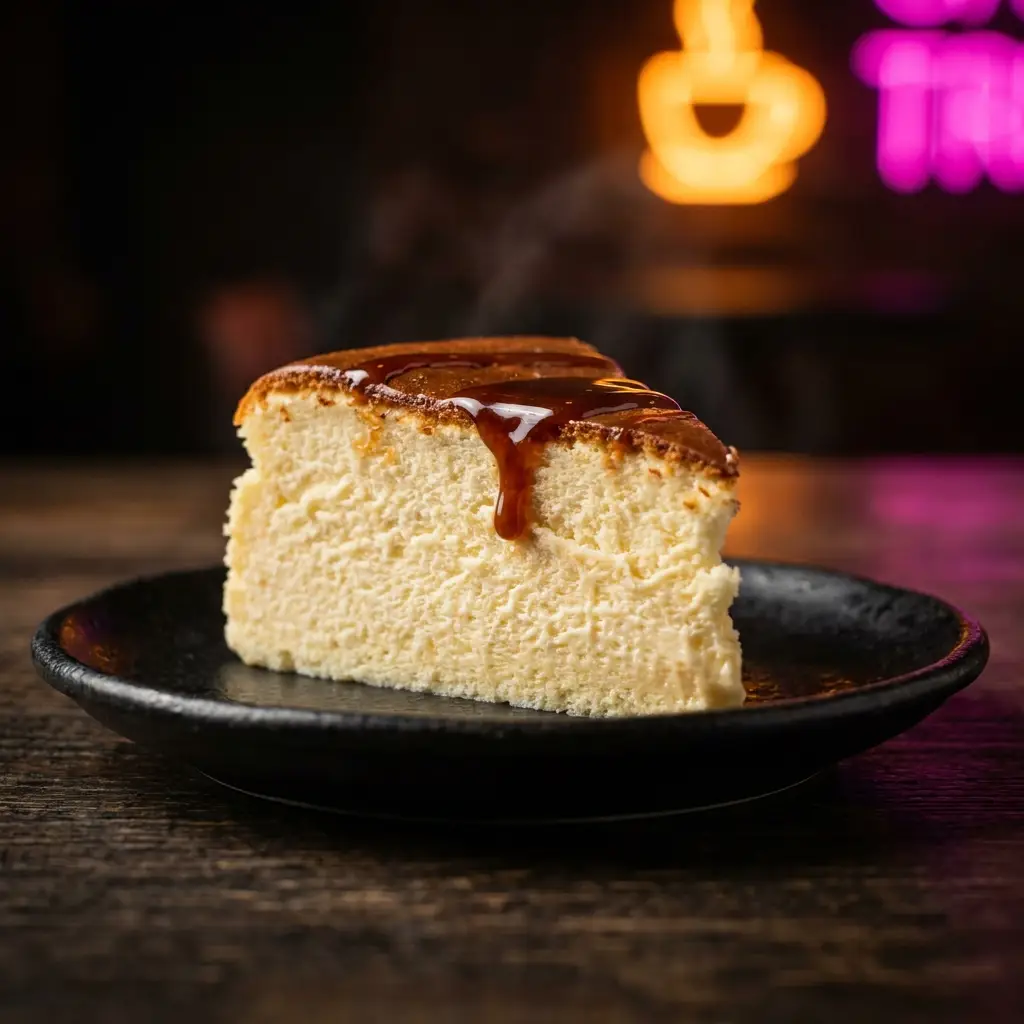 Cheesecake japonais caramel, Desserts My Khao Bordeaux