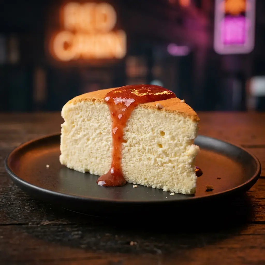 Cheesecake japonais fraise yuzu, Desserts My Khao Bordeaux