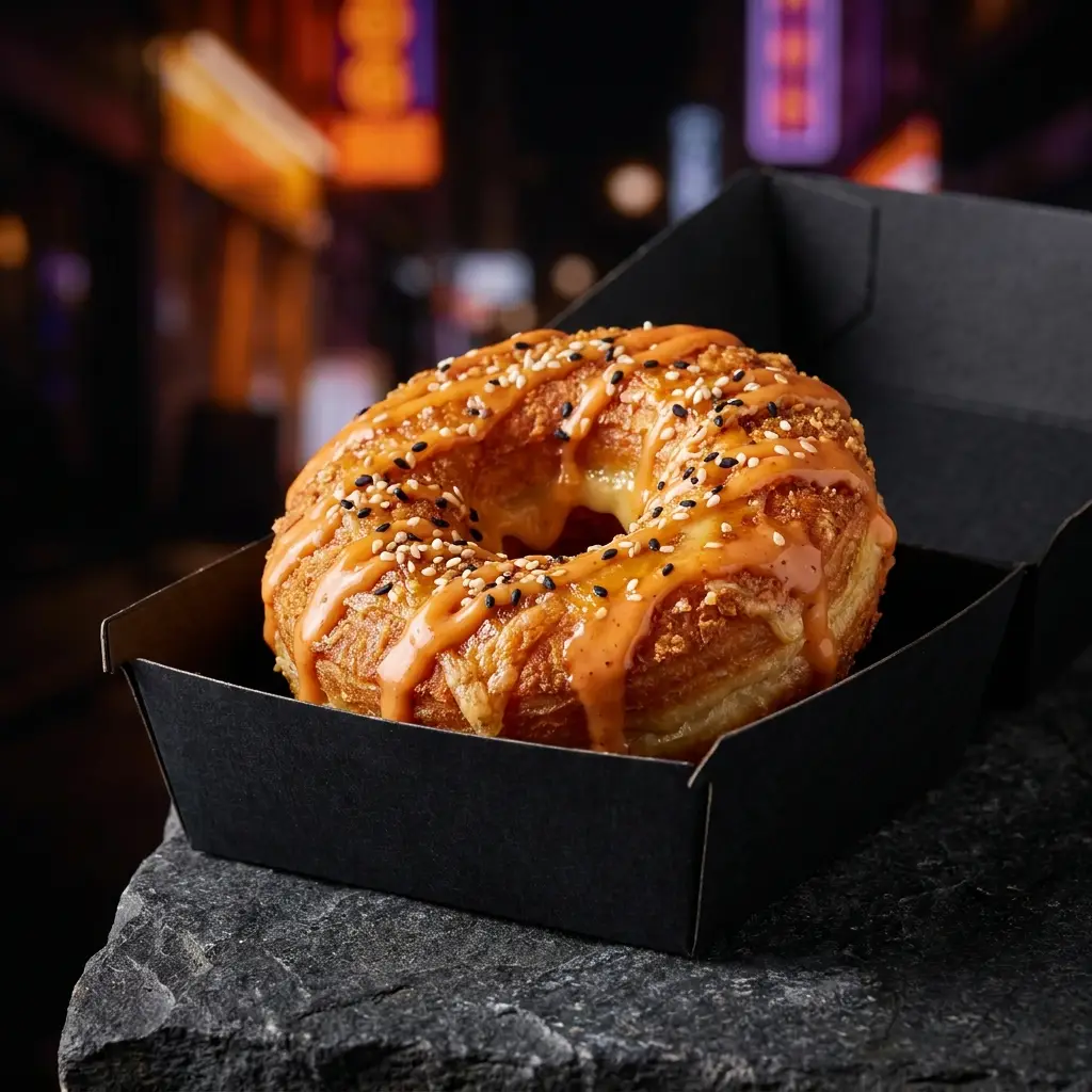 MENU CHICKEN DONUT BANG, Chicken Donuts My Khao Bordeaux