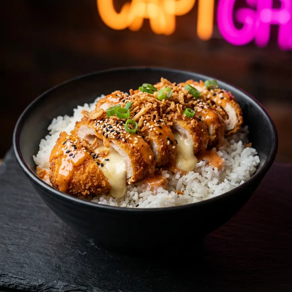 MENU KROUSTY CORDON BLEU BANG, Kroustys My Khao Bordeaux