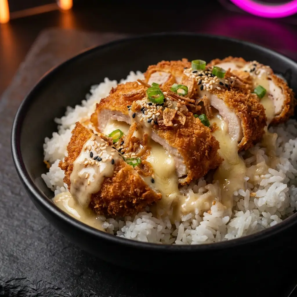 MENU KROUSTY CORDON BLEU CREAMY, Kroustys My Khao Bordeaux