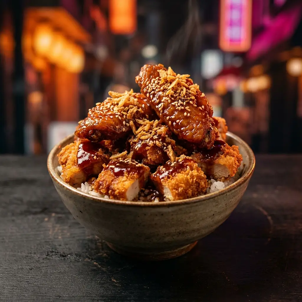 MENU KROUSTY WINGS KATSU, Little Kroustys My Khao Bordeaux
