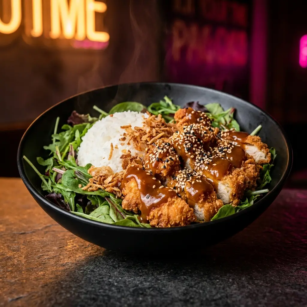 MENU SALAD KATSU, Salades My Khao Bordeaux