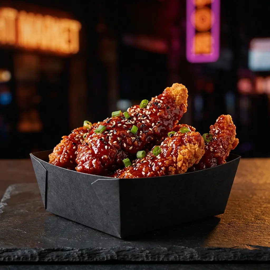 MENU TENDERS GOCHU x3, Wings & Tenders My Khao Bordeaux