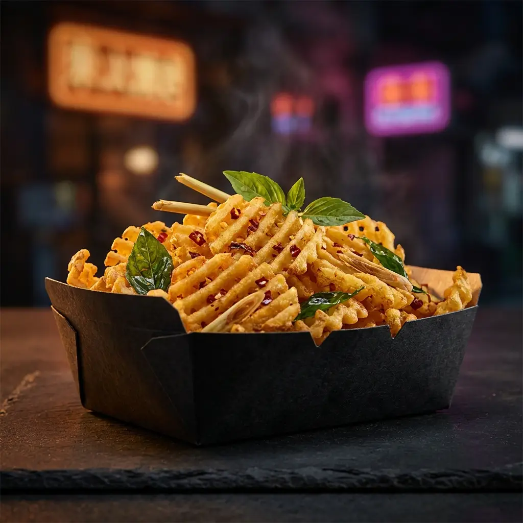 Waffles fries Thai, Accompagnements My Khao Bordeaux