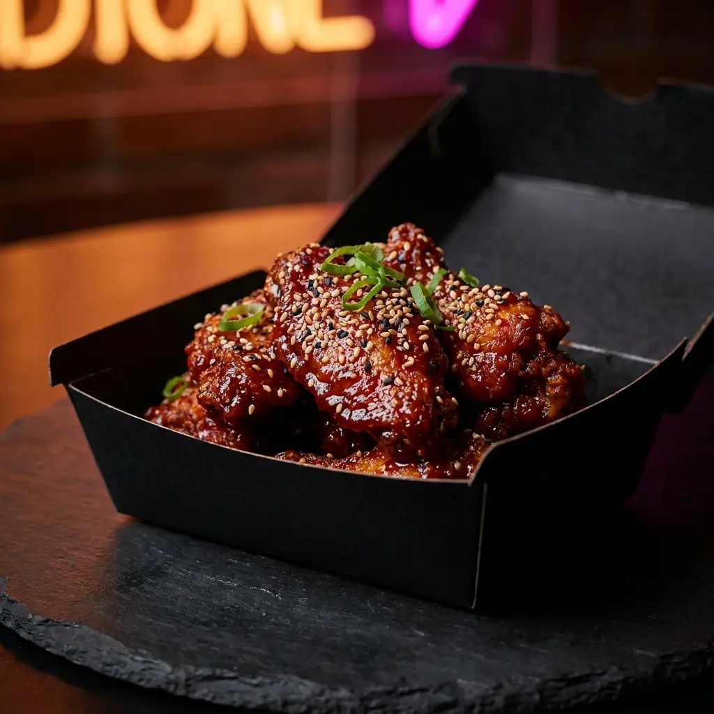 MENU WINGS GOCHU x6, Wings & Tenders My Khao Bordeaux