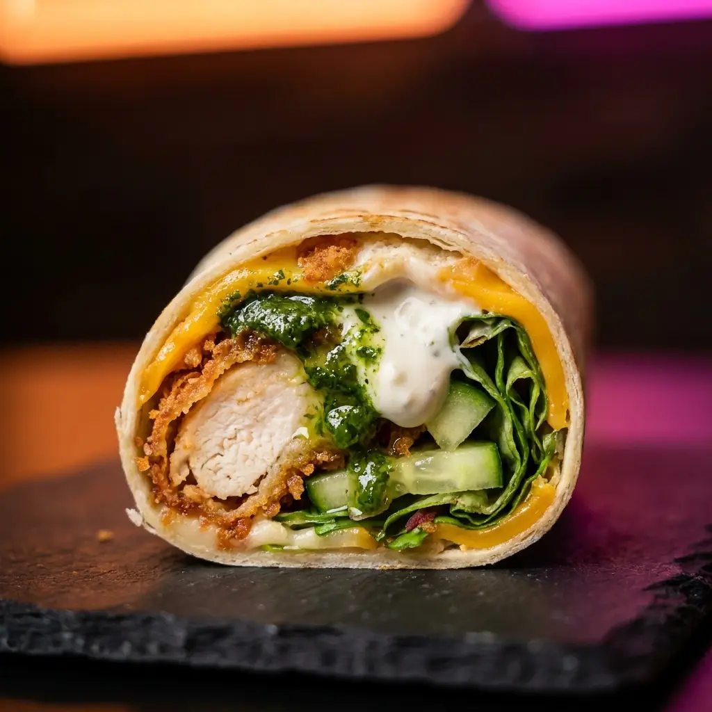 MENU WRAP GREEN, Wraps My Khao Bordeaux